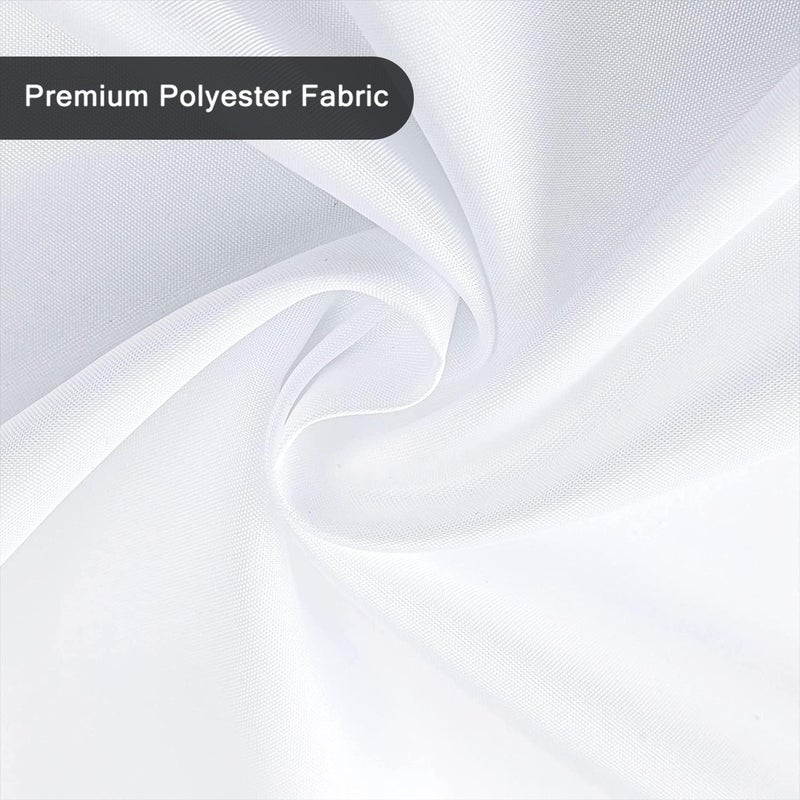 LLSCL Fabric Shower Curtain Liner with Magnets, Waterproof Hotel Quality, 72 x 72 Machine Washable - Image 4